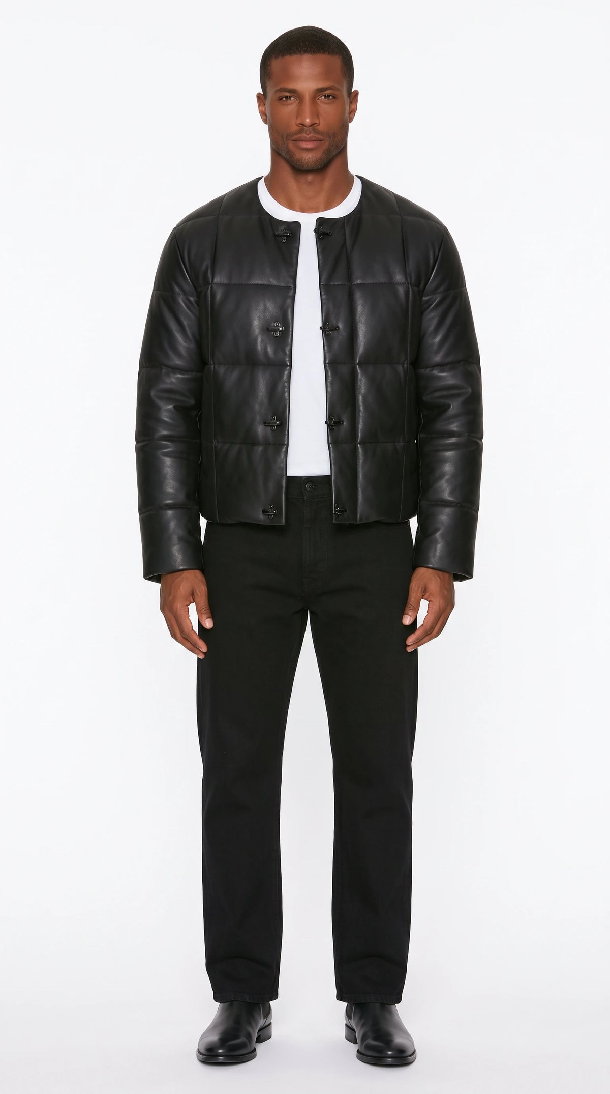 The Noir Glencoe black puffer jacket by Christopher Noir