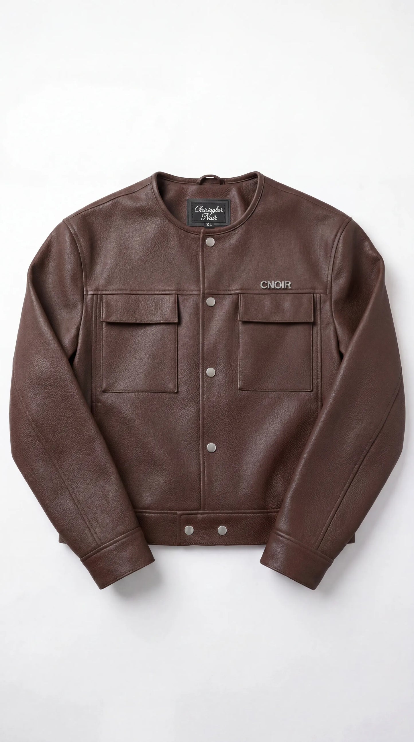 Noir Box Frame Jacket
