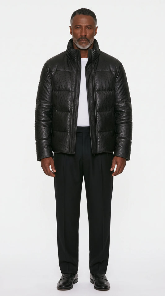The Noir Skye black puffer jacket by Christopher Noir