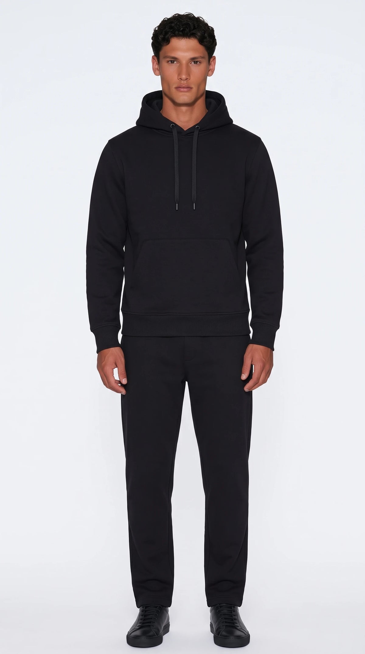 The Noir Hastings black heavyweight hoodie by Christopher Noir