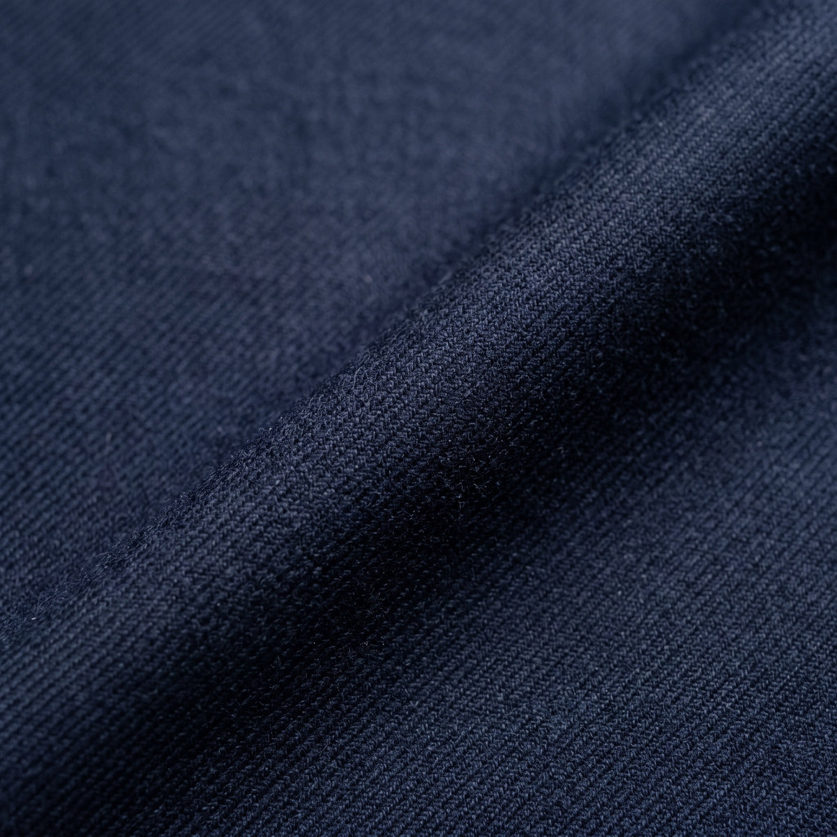 Fabric swatch: Royal Hudson Gaberdine, Midnight Blue