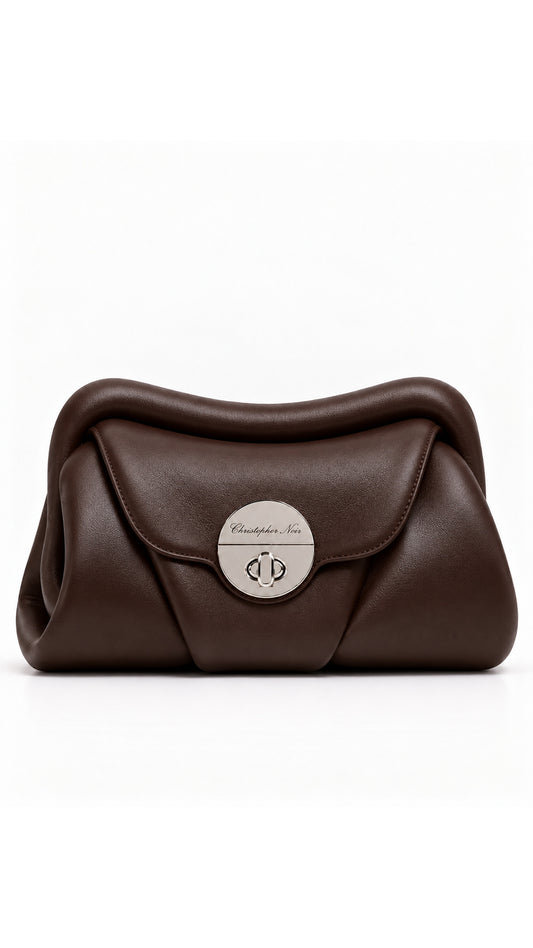 The Noir Cranleigh — Chocolate Clutch