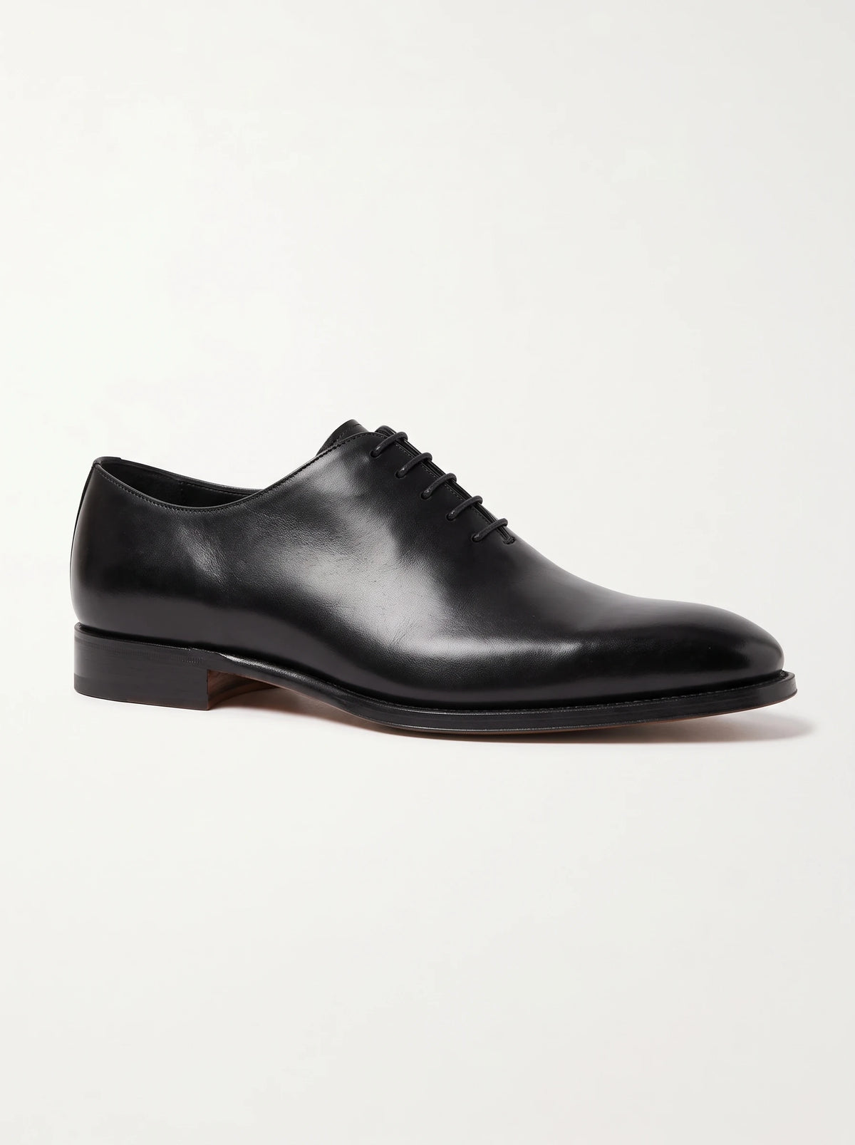 The Noir Portland black Wholecut Oxford by Christopher Noir