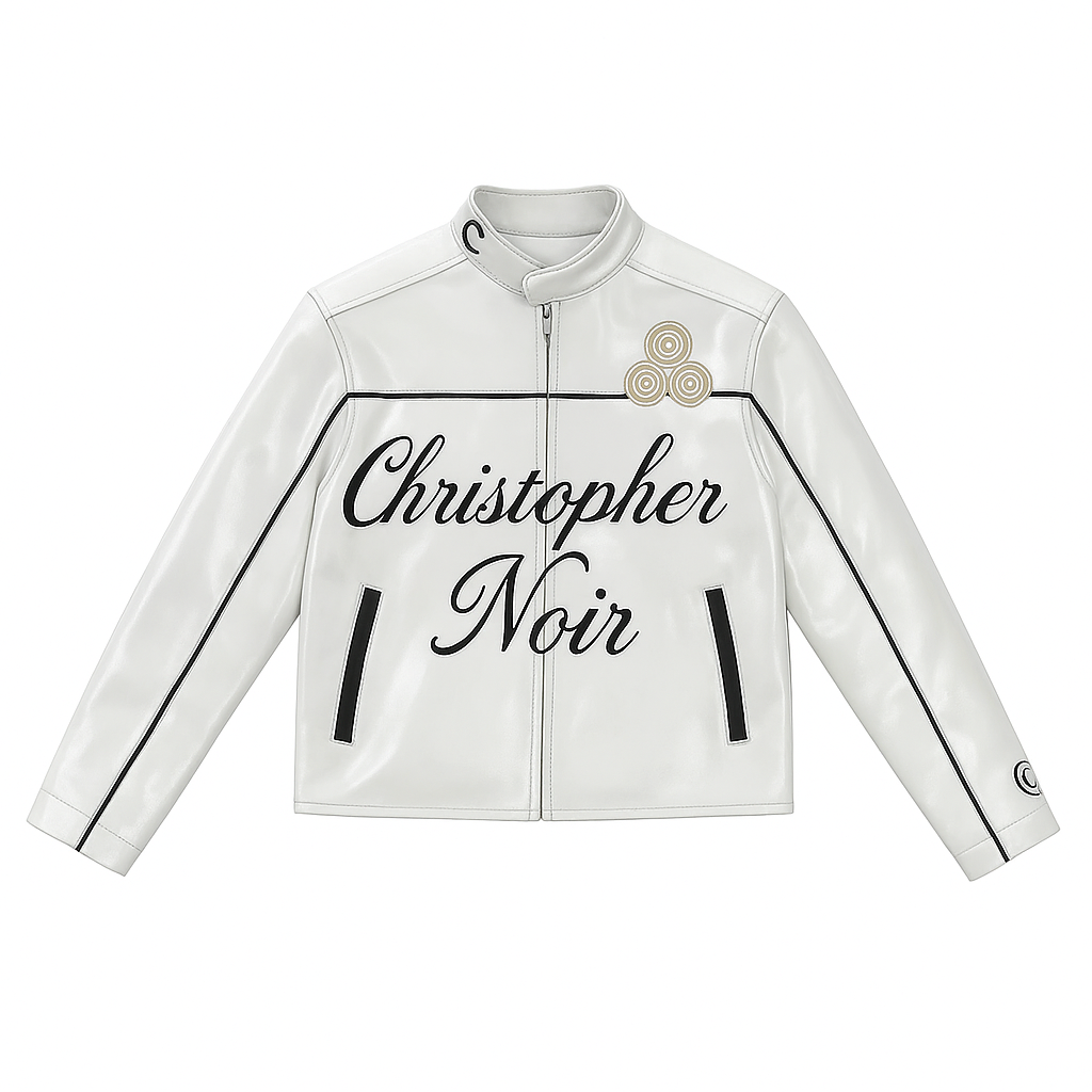 The Noir Gloss Statement  Jacket (Unisex)