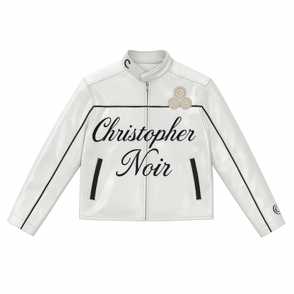 The Noir Gloss Statement  Jacket (Unisex)