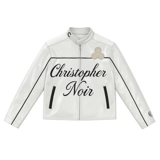 The Noir Gloss Statement  Jacket (Unisex)
