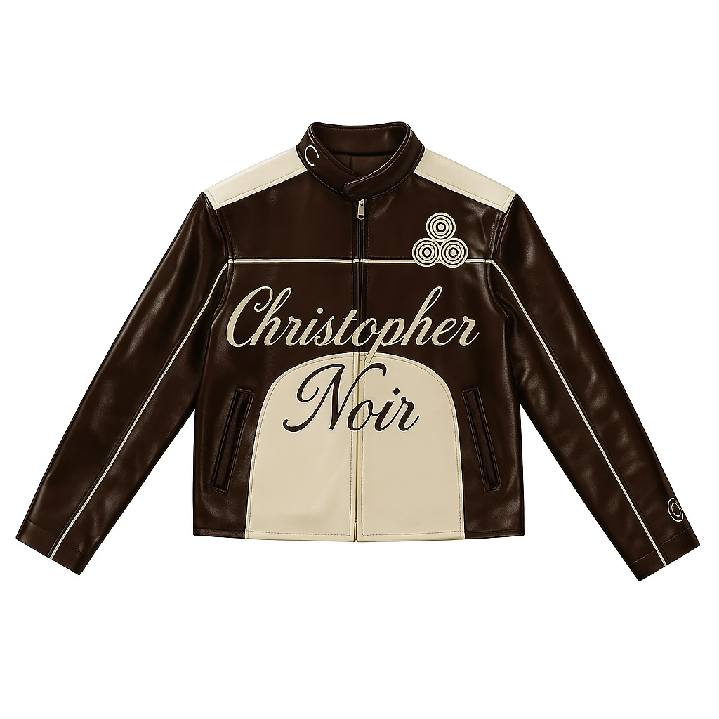The Noir Gloss Statement  Jacket (Unisex)