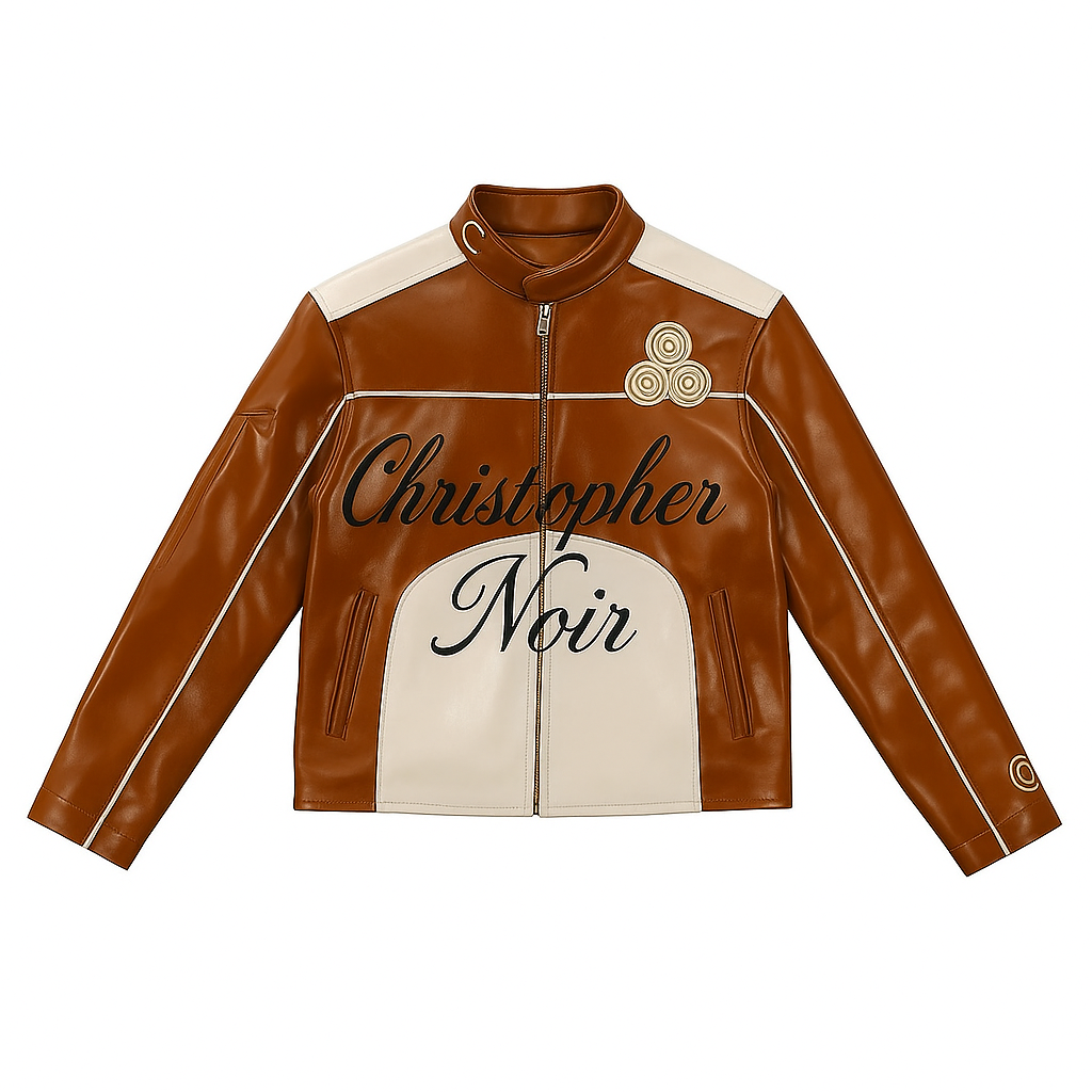The Noir Gloss Statement  Jacket (Unisex)