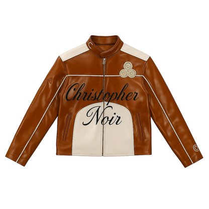 The Noir Gloss Statement  Jacket (Unisex)