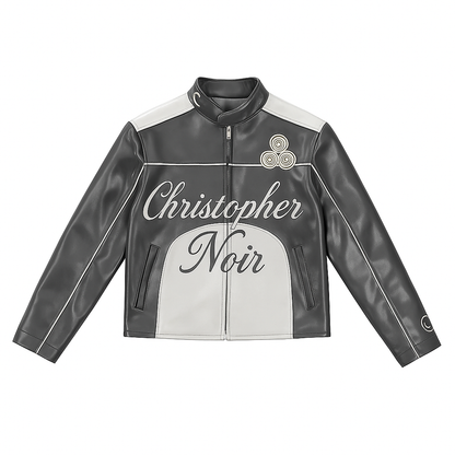 The Noir Gloss Statement  Jacket (Unisex)