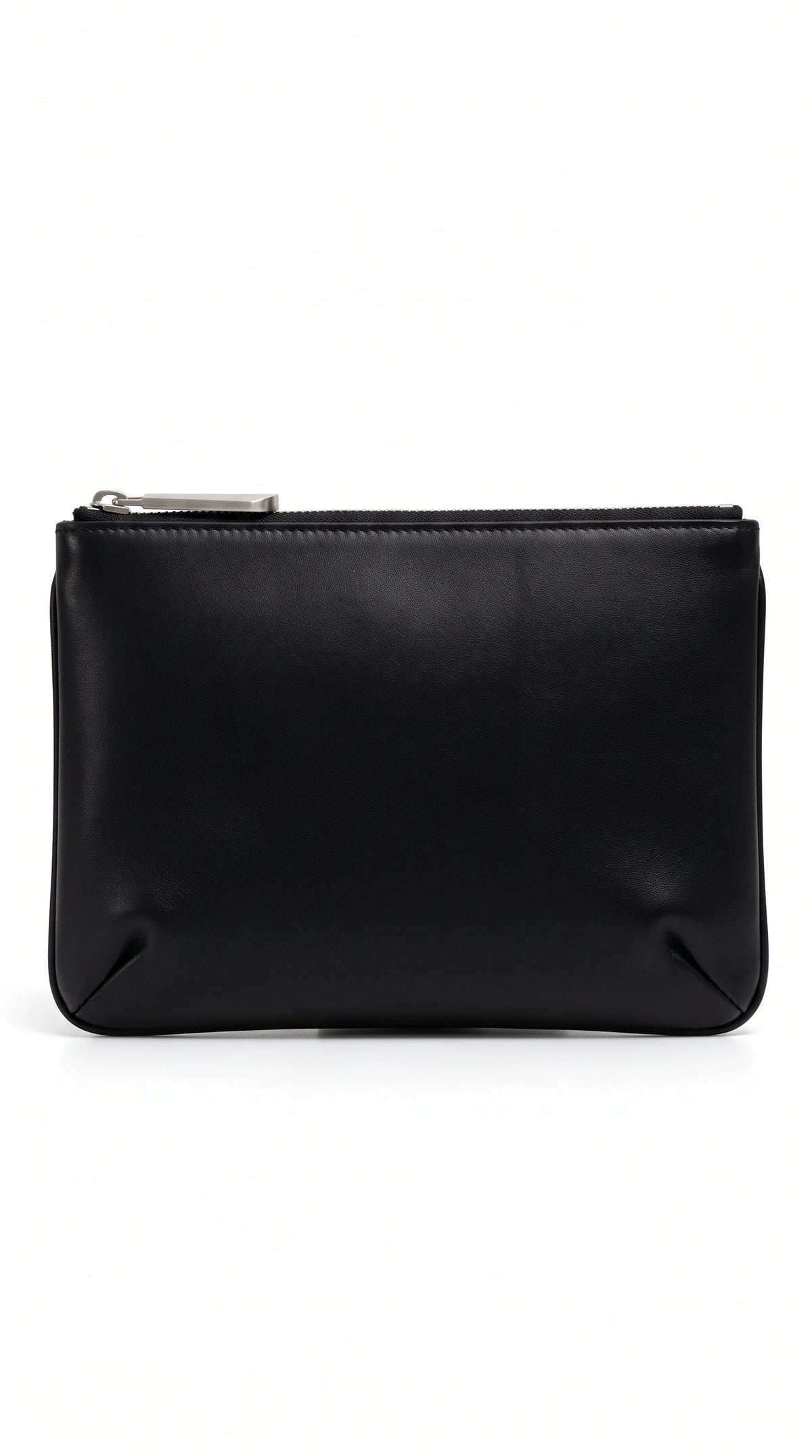 The Noir Craster black zip pouch by Christopher Noir