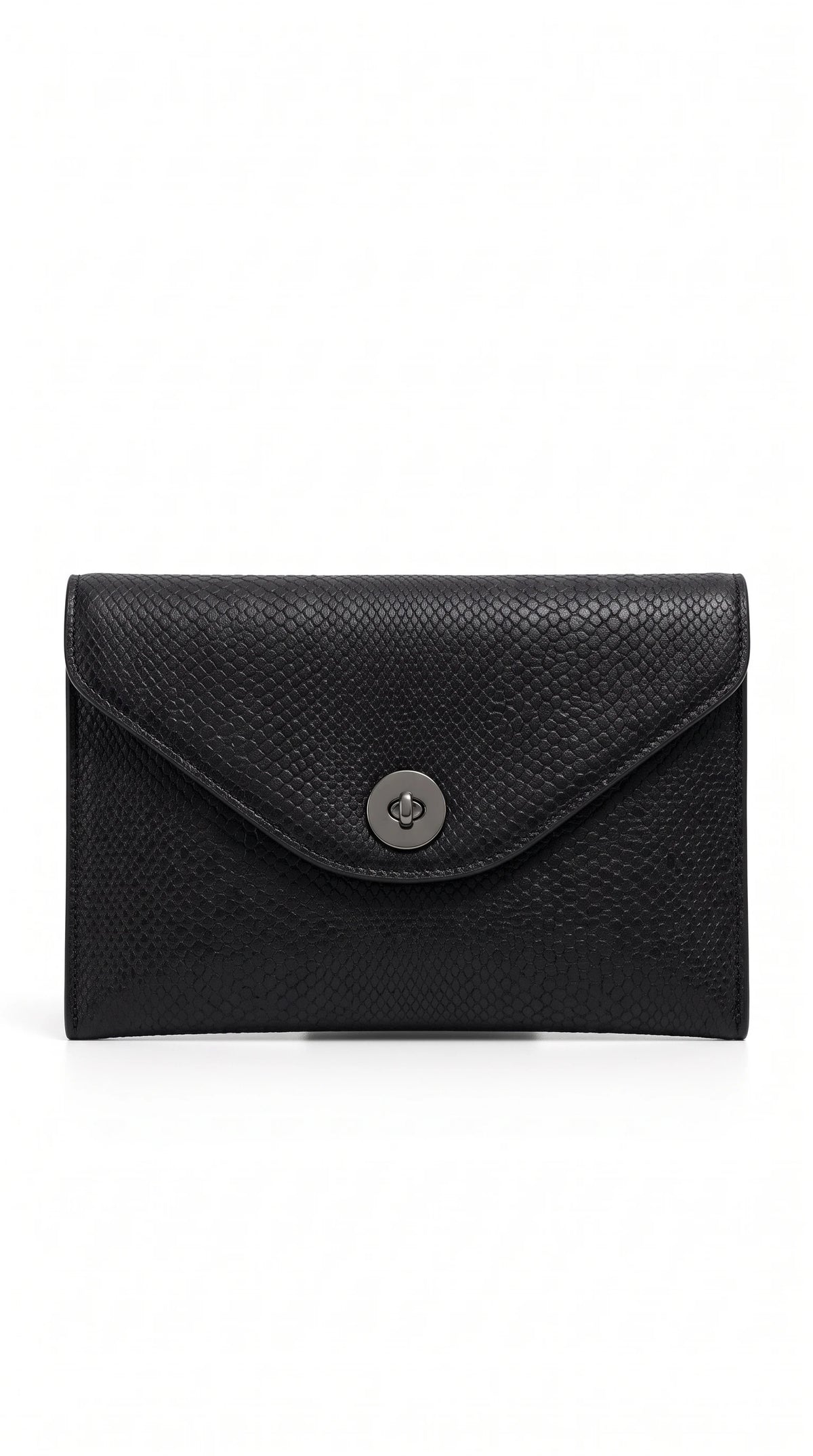 The Noir Nidd black evening pouch by Christopher Noir