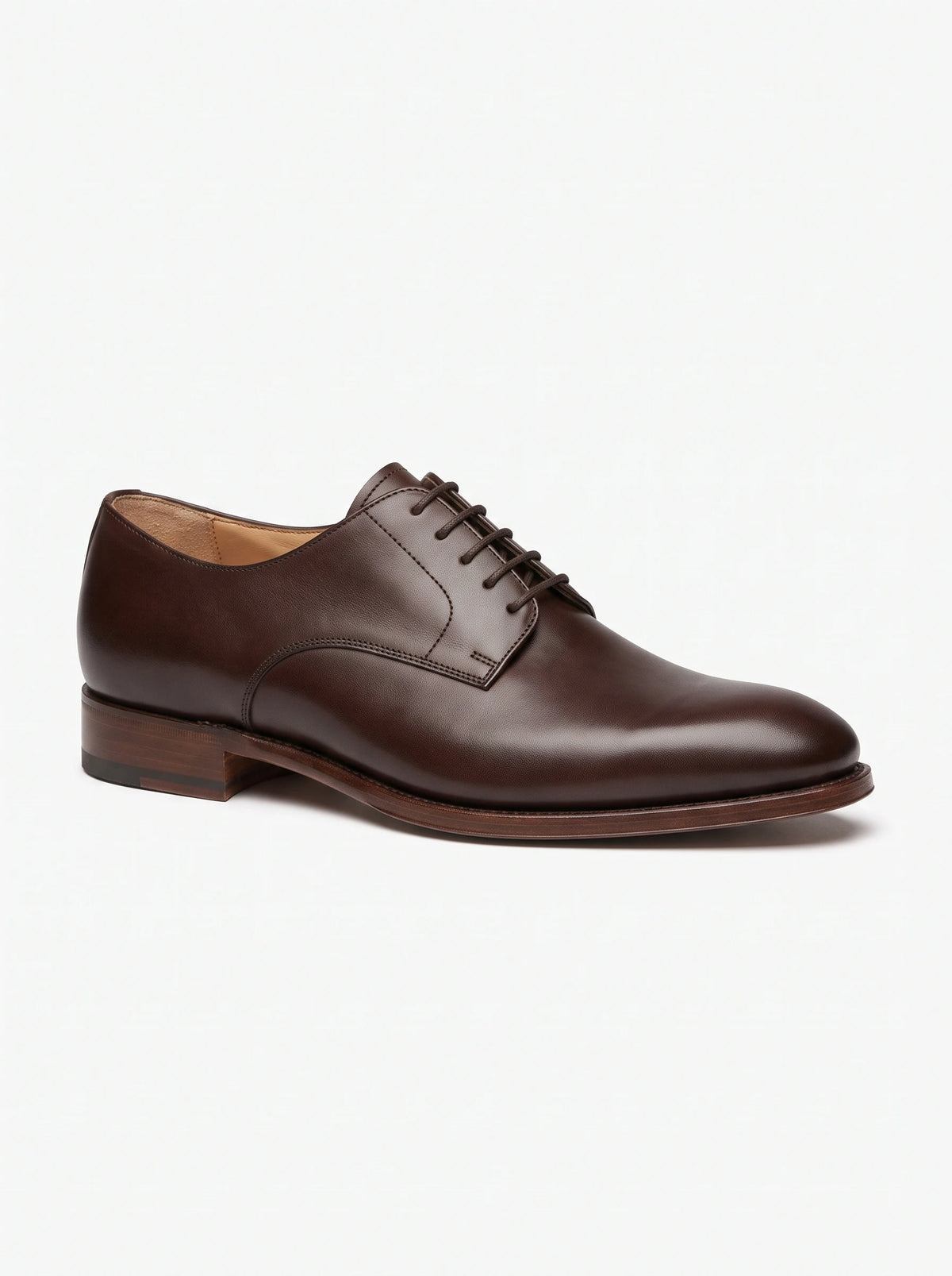 The Noir Chester dark brown Derby by Christopher Noir