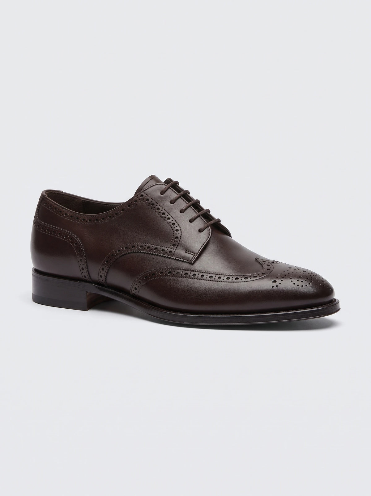 The Noir Tavistock espresso Derby by Christopher Noir