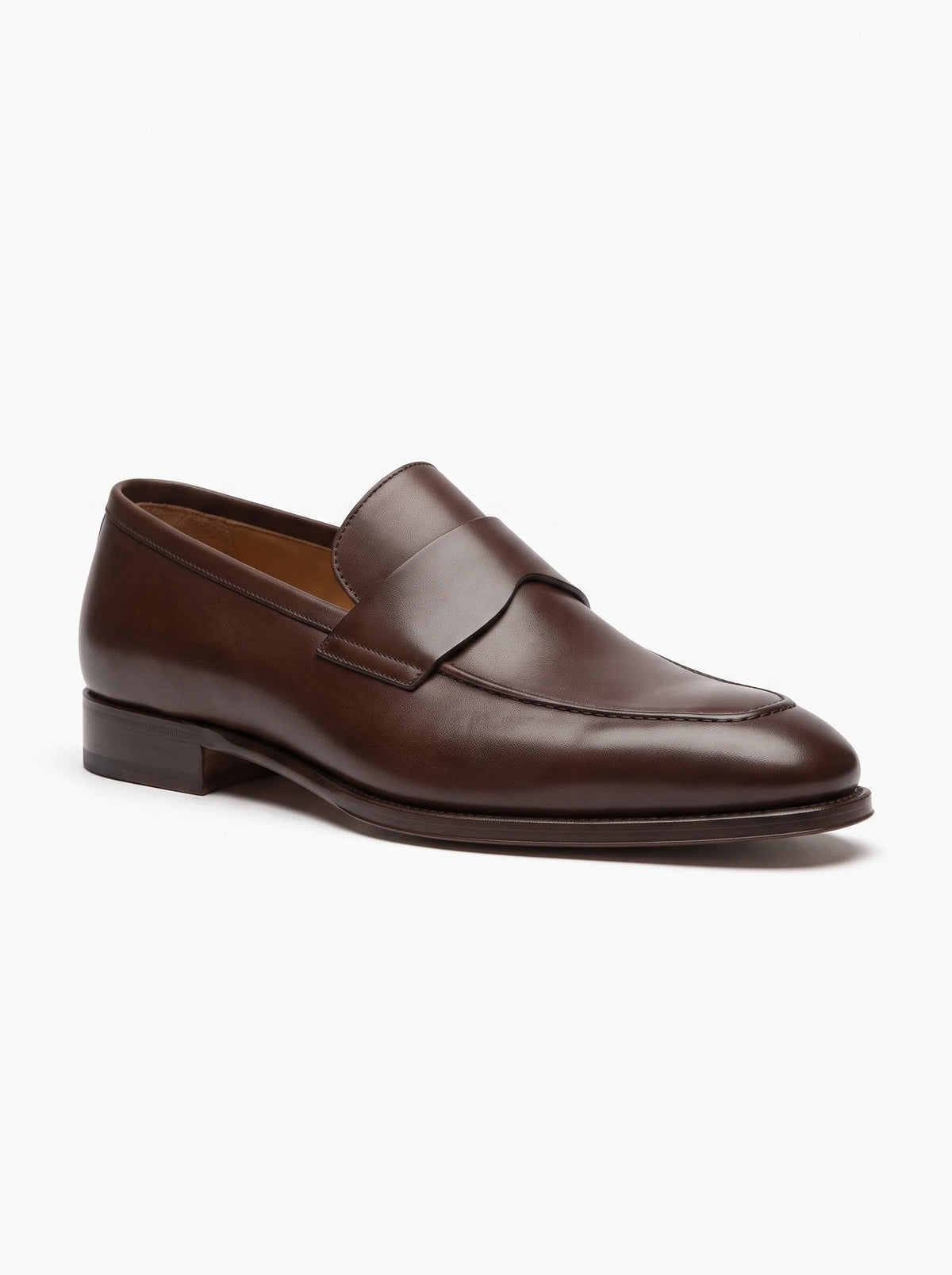 Men's espresso leather loafer – The Noir Ormonde by Christopher Noir