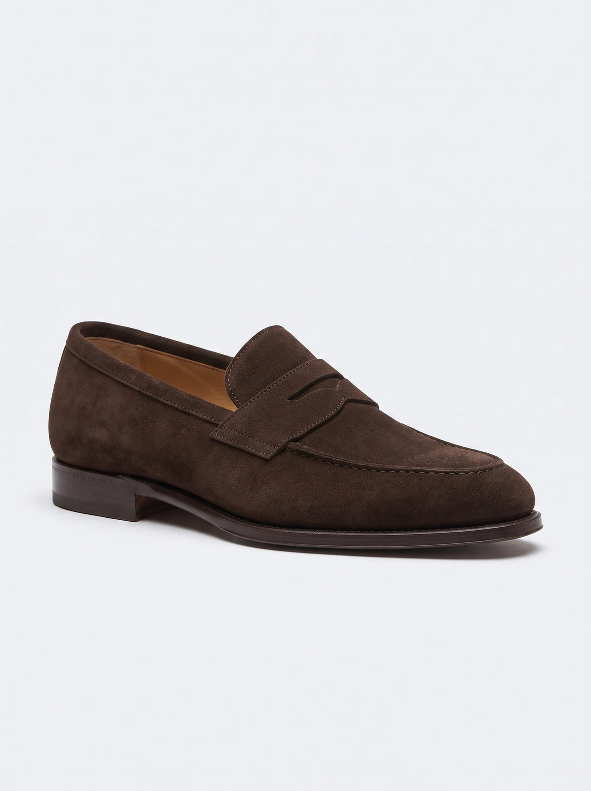 The Noir Mecklenburgh espresso Penny Loafer by Christopher Noir