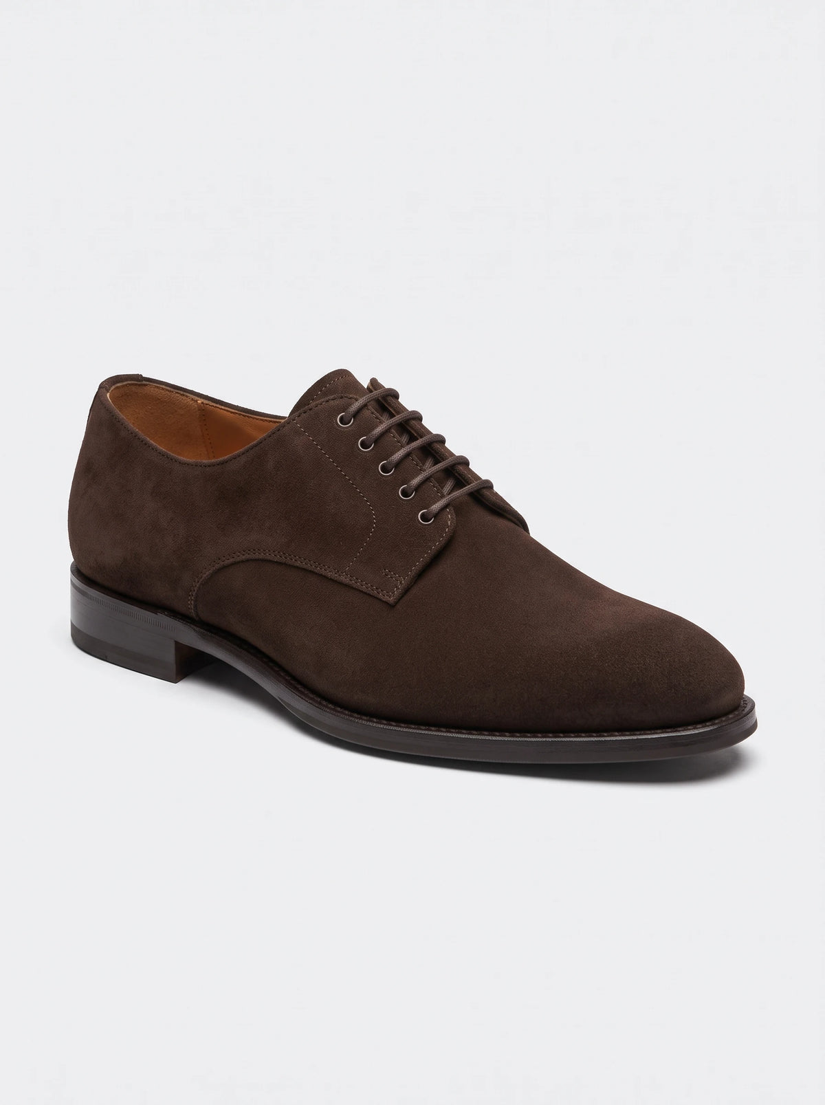 The Noir Warwick dark brown Derby by Christopher Noir