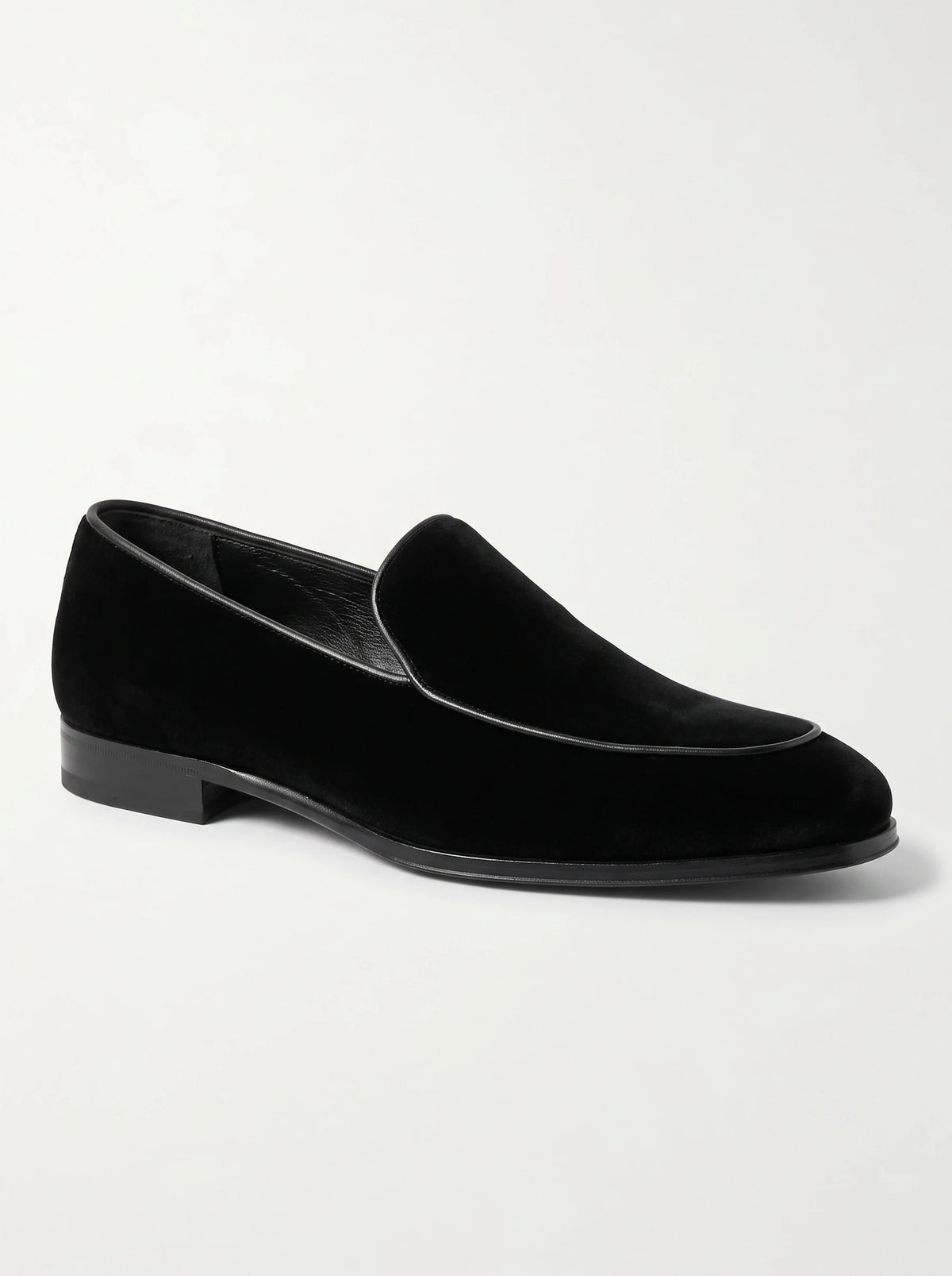 The Noir Golden black Evening Loafer by Christopher Noir