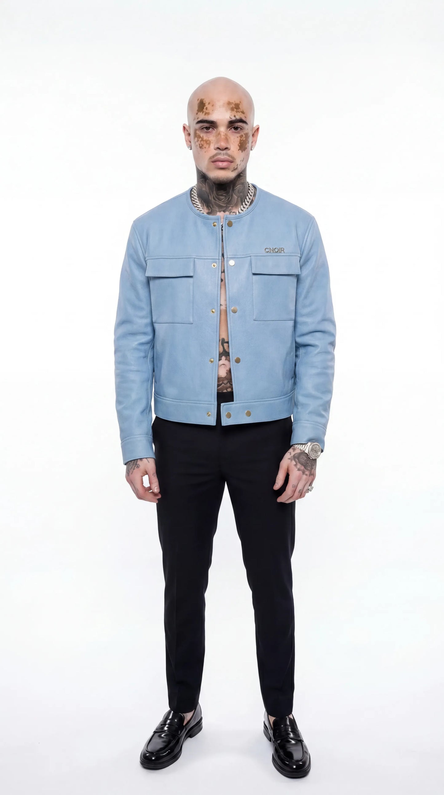 Noir Box Frame Jacket