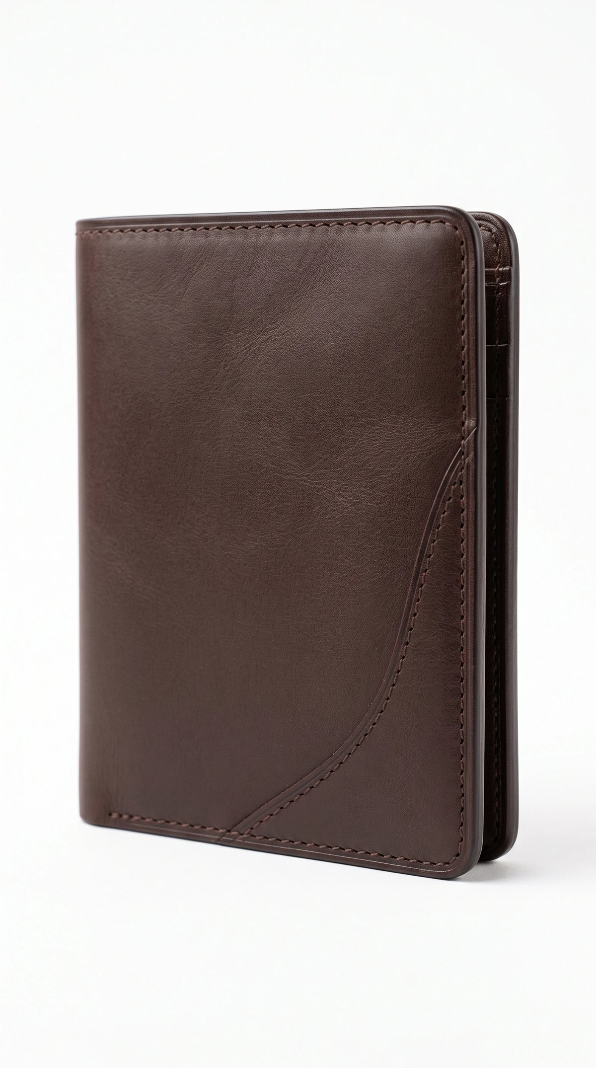 The Noir Malton dark brown bifold wallet by Christopher Noir