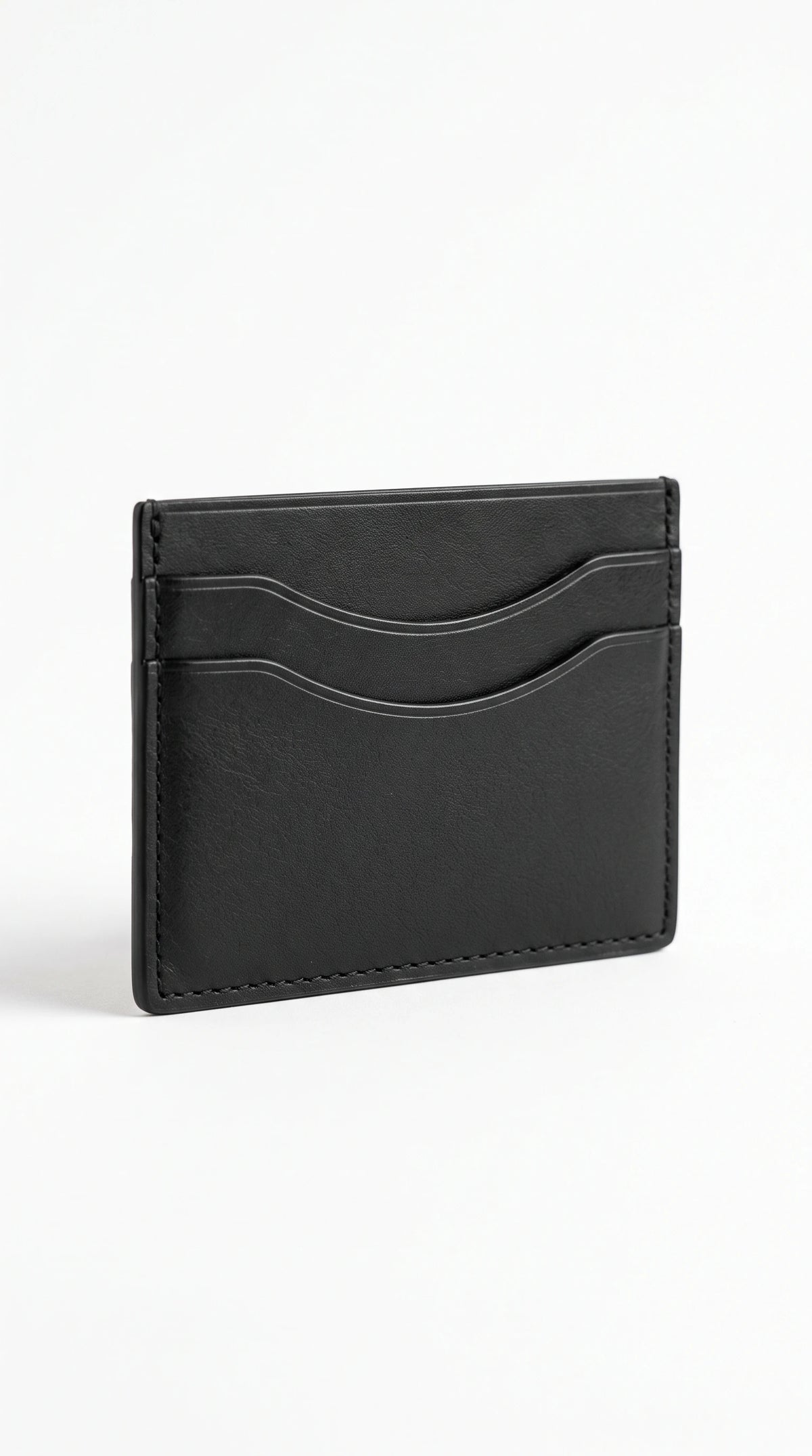 The Noir Skipton black slim cardholder by Christopher Noir