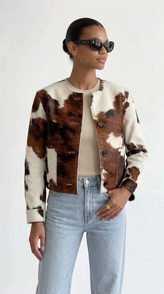 CNOIR Cowhide Jacket - CNOIR