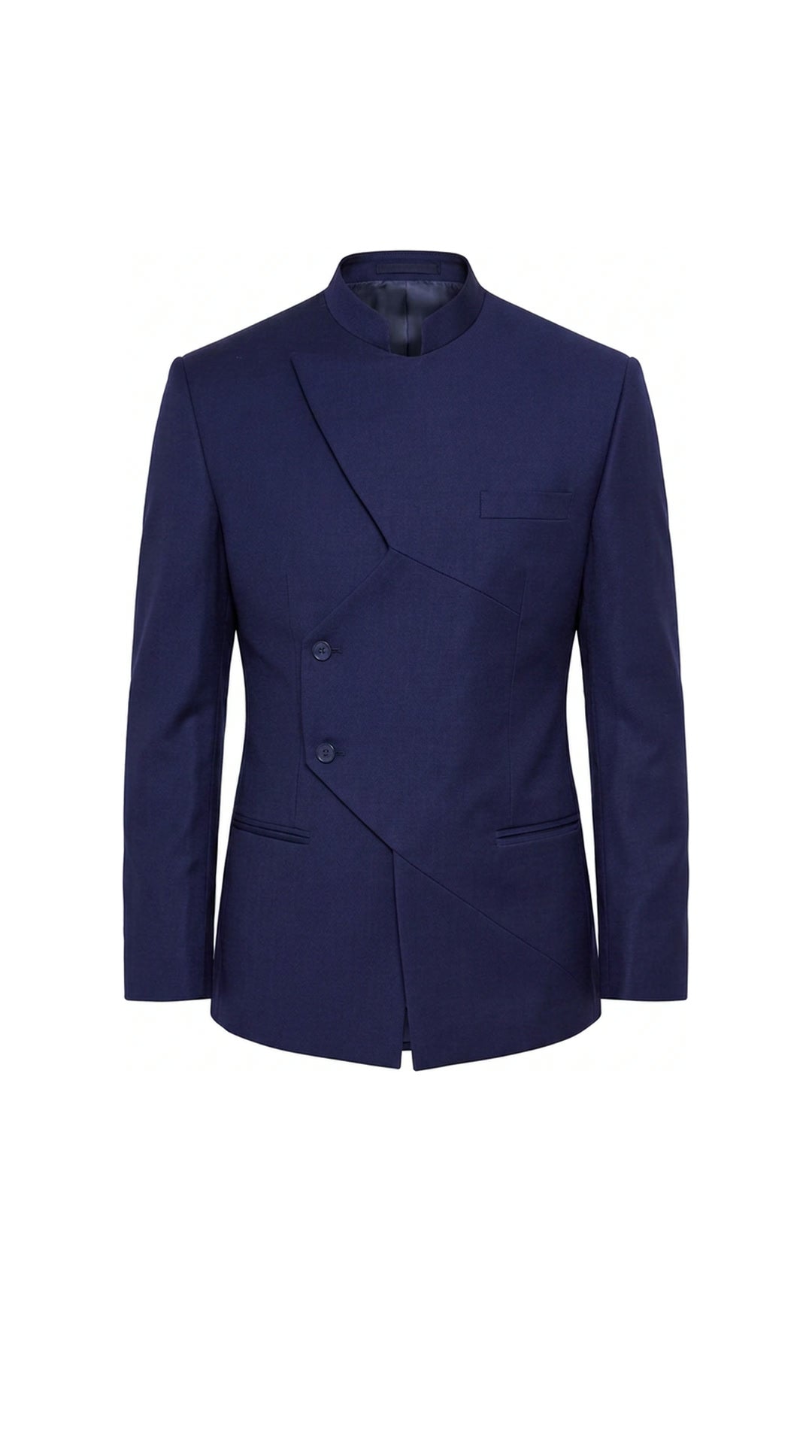 The Noir Meridian Suit jacket flatlay, navy