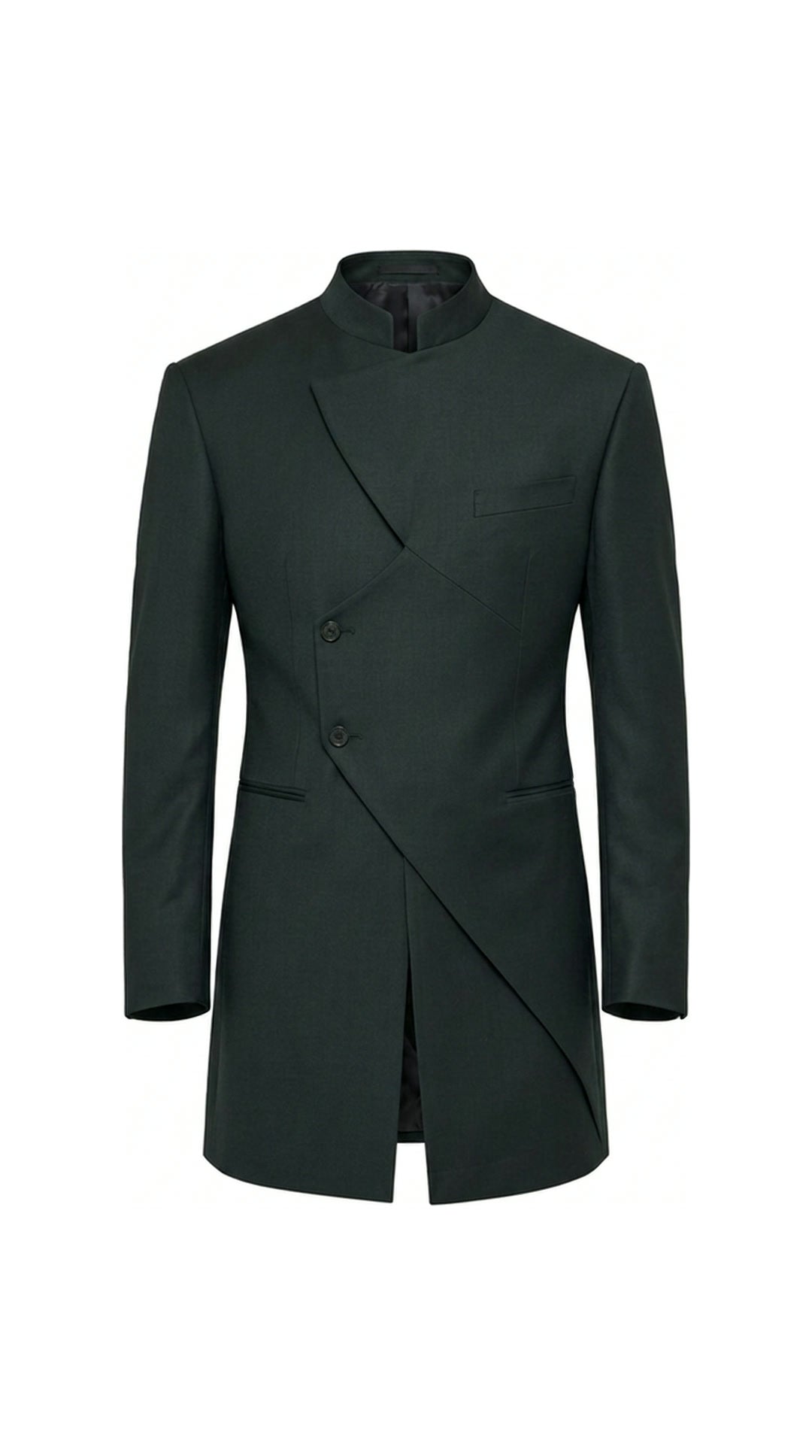 The Noir Verdant Regent Suit jacket flatlay