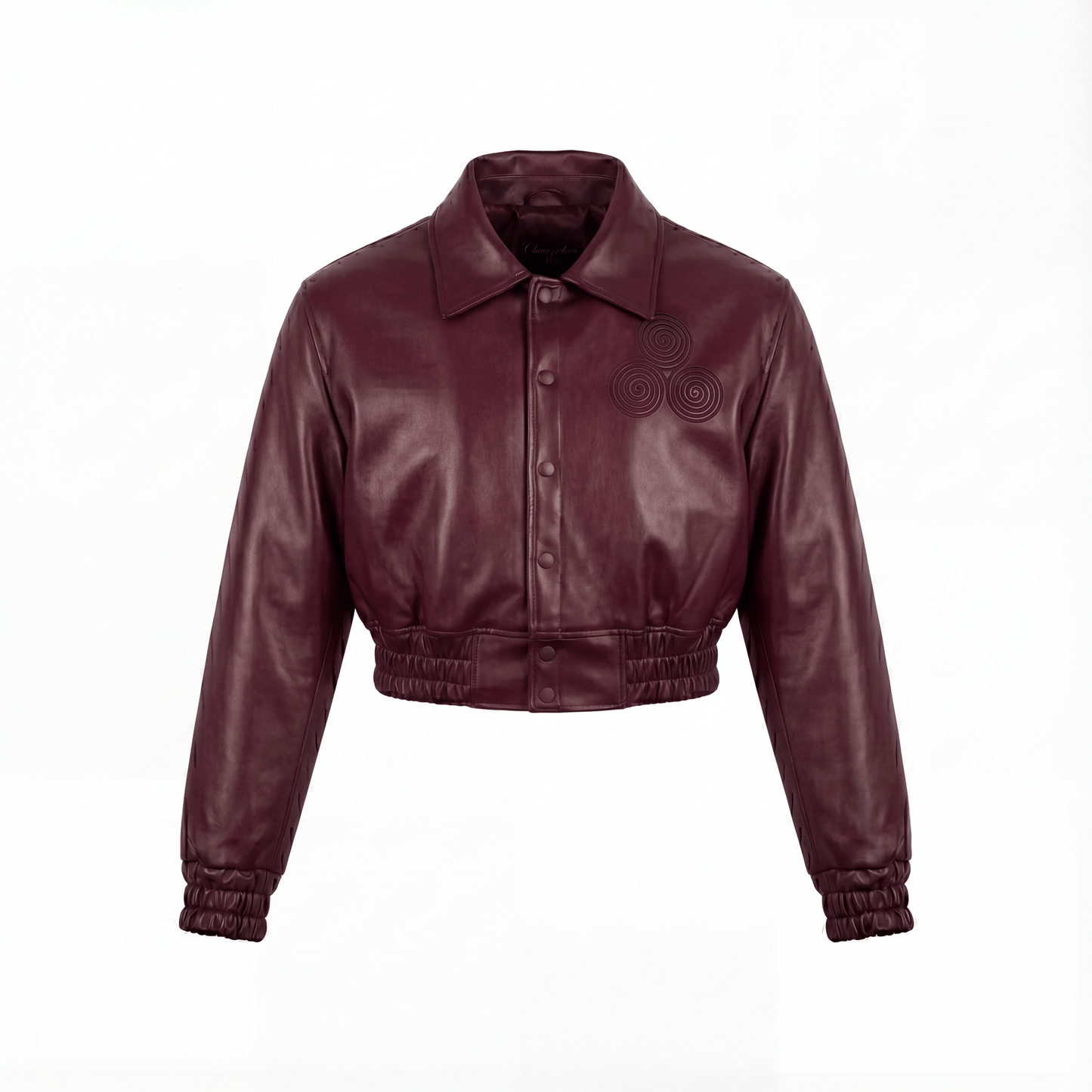CNOIR Leather Bomber Jacket (Cropped) - CNOIR