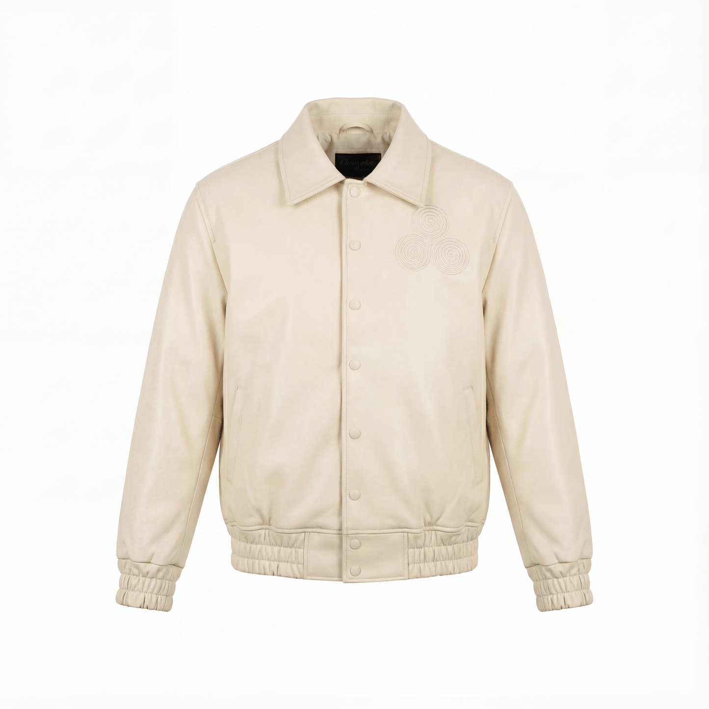 CNOIR Leather Bomber Jacket (Unisex) - CNOIR