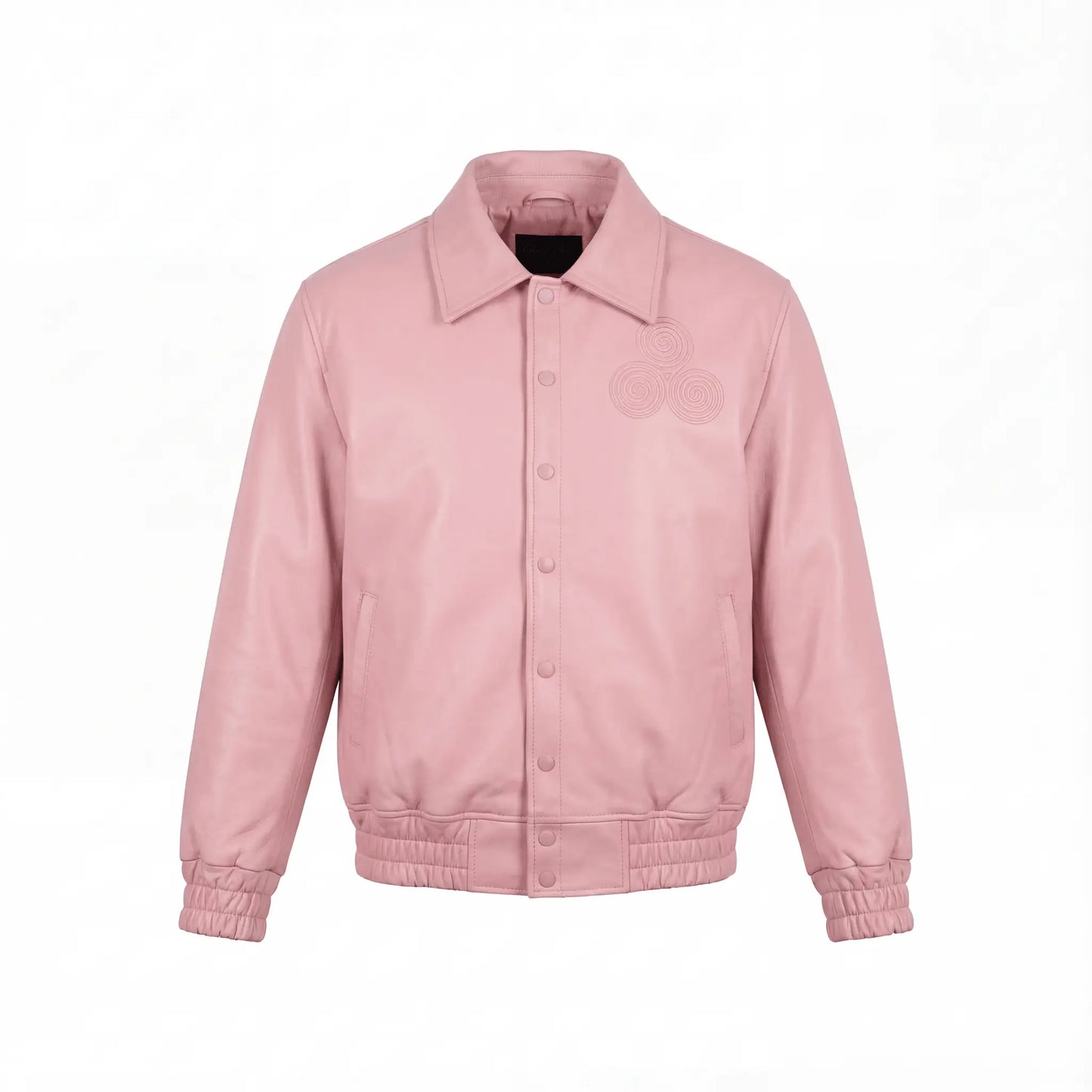 CNOIR Leather Bomber Jacket (Unisex) - CNOIR