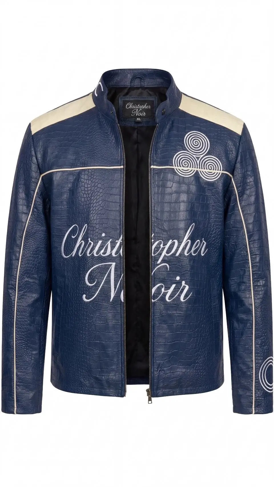 CNOIR Noir - Croc Statement Jacket (Unisex) - CNOIR