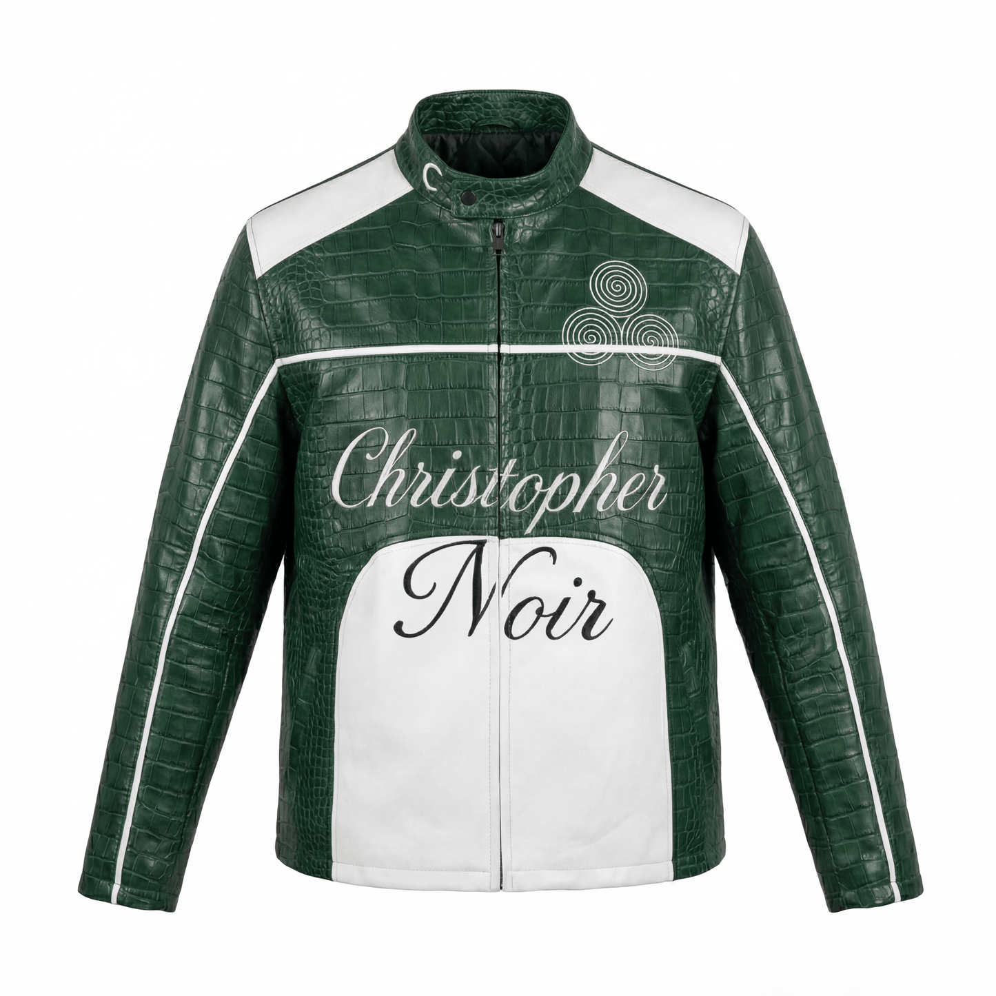 CNOIR Noir - Croc Statement Jacket (Unisex) - CNOIR