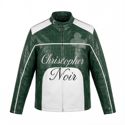 CNOIR Noir - Croc Statement Jacket (Unisex) - CNOIR