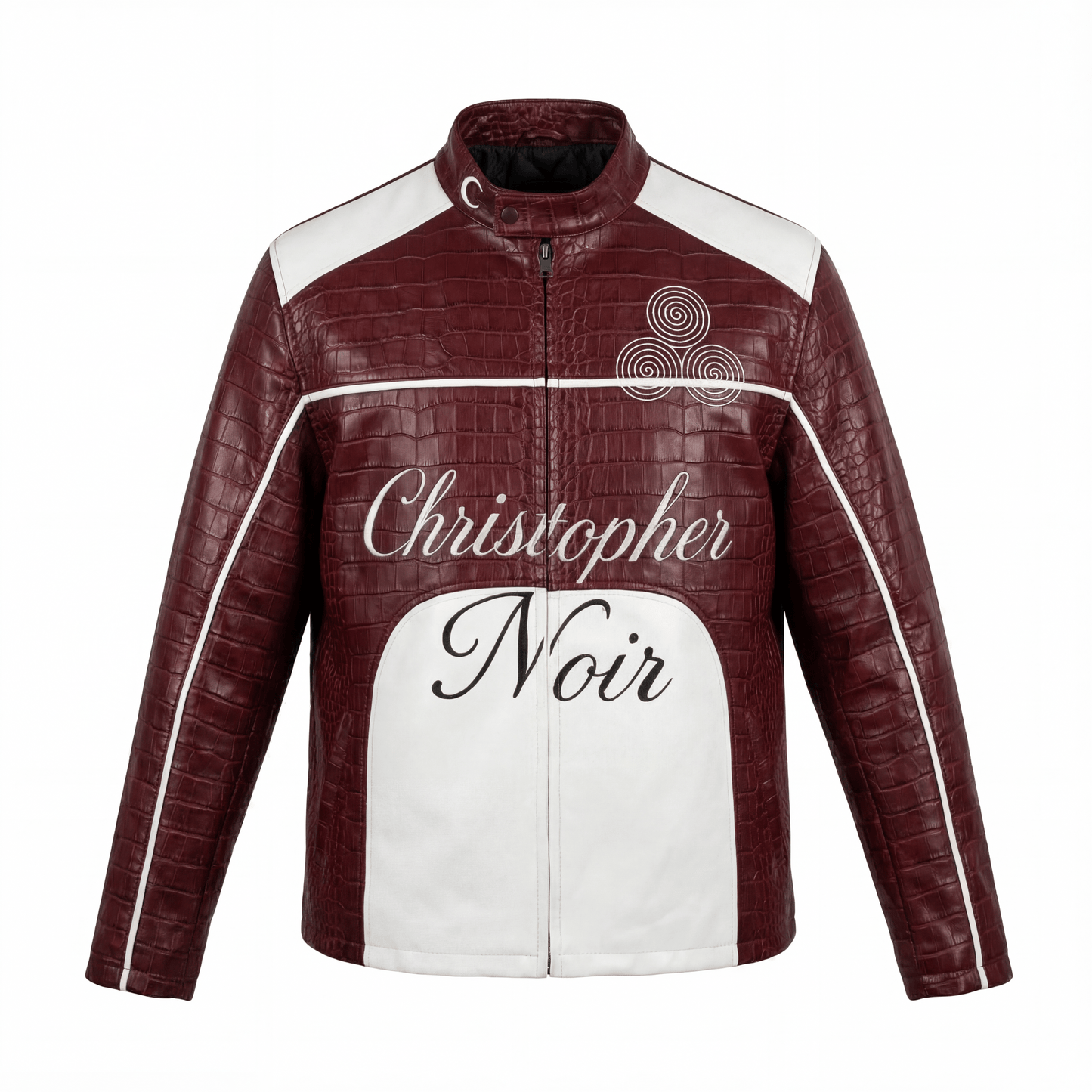 CNOIR Noir - Croc Statement Jacket (Unisex) - CNOIR