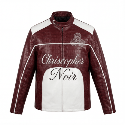 CNOIR Noir - Croc Statement Jacket (Unisex) - CNOIR