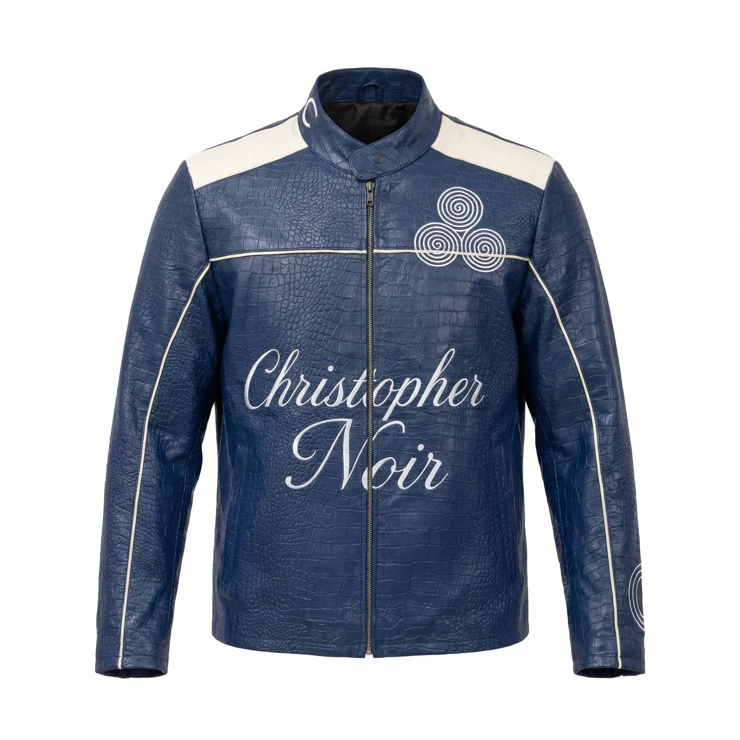CNOIR Noir - Croc Statement Jacket (Unisex) - CNOIR