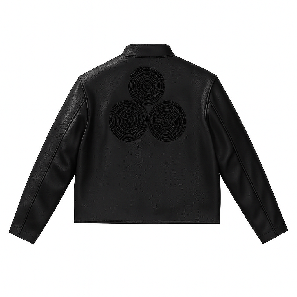 CNOIR Statement Biker Jacket (Unisex) - CNOIR