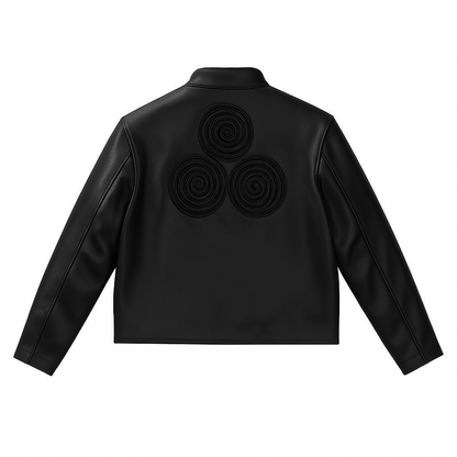 CNOIR Statement Biker Jacket (Unisex) - CNOIR