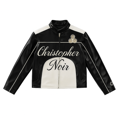 The Noir Gloss Statement  Jacket (Unisex)