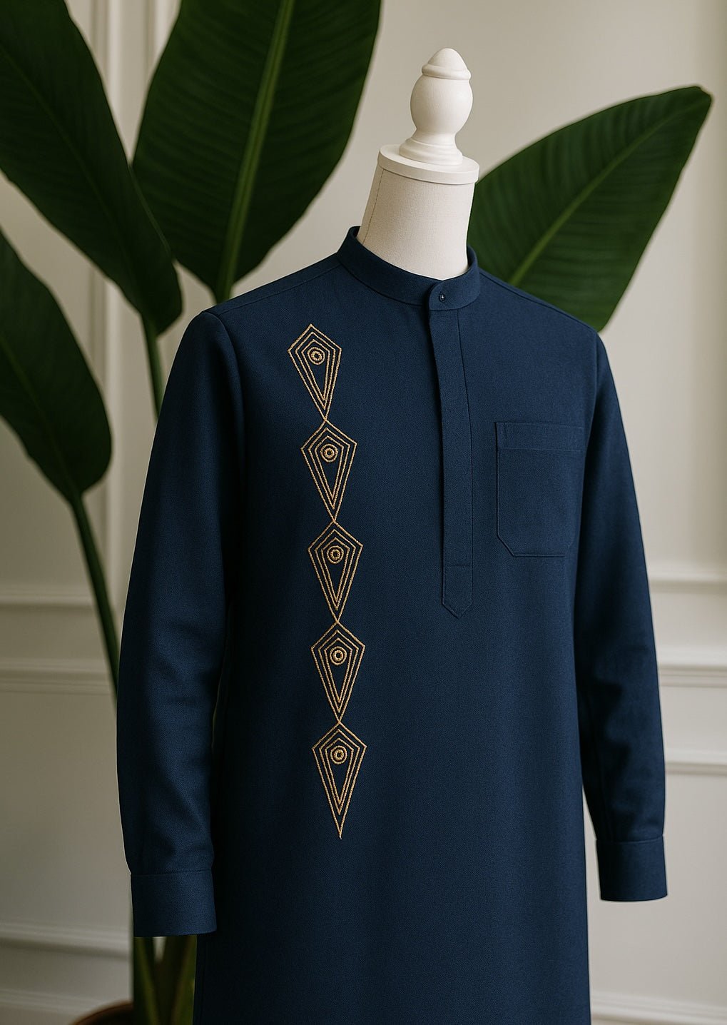HE V Kaftan Top - CNOIR
