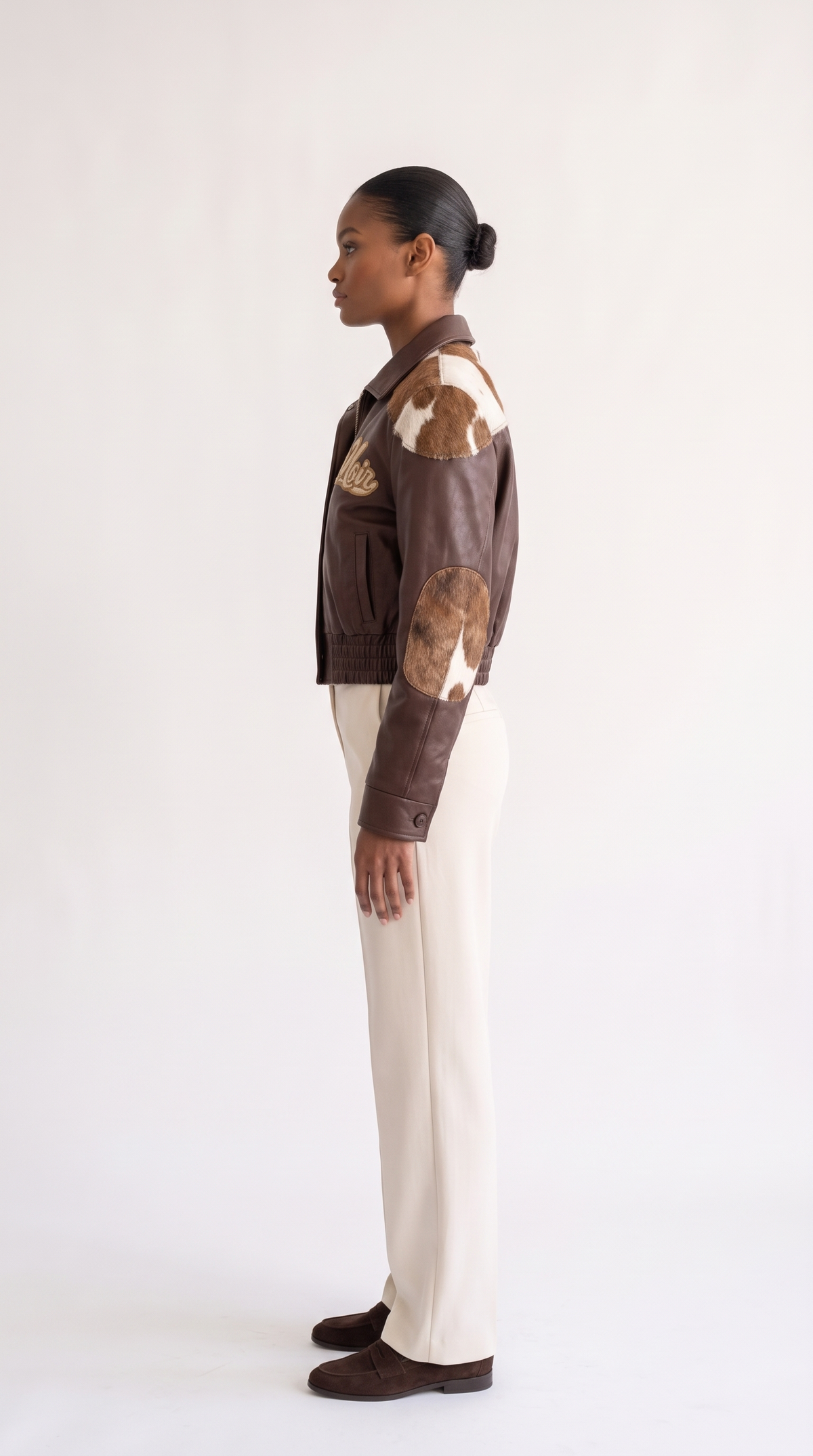 Noir Outrider Bomber – side profile, Christopher Noir