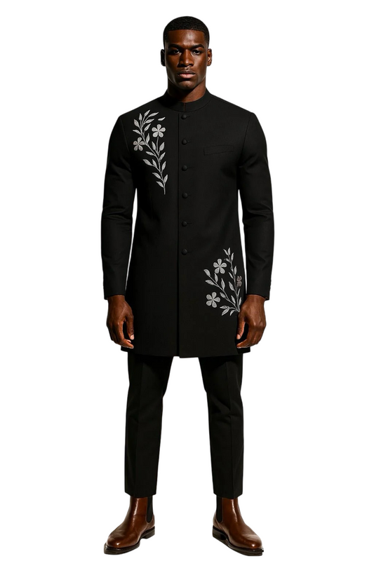 Noir Verdant Suit Jacket (Black)
