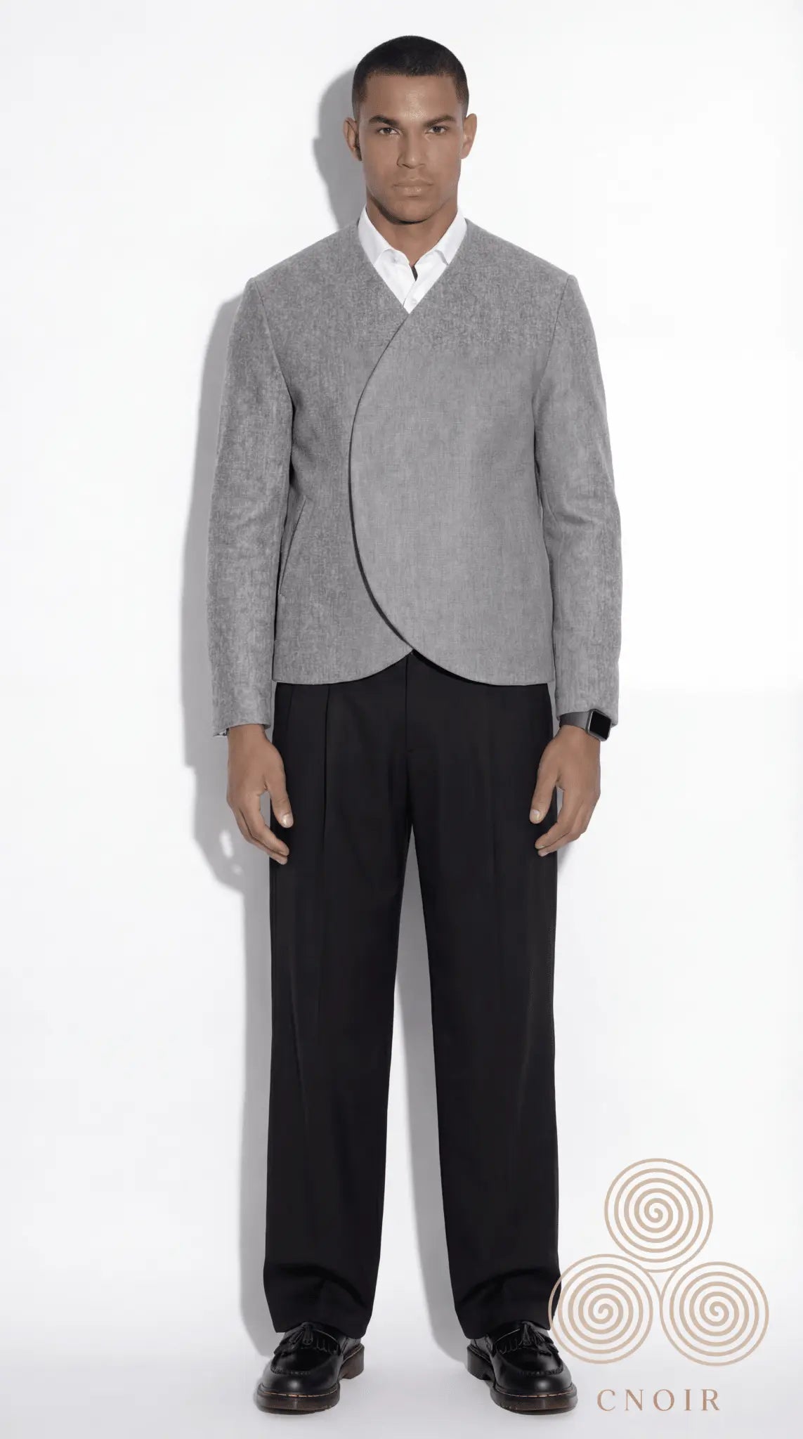 Noir Vela Overcoat (Unisex) - CNOIR