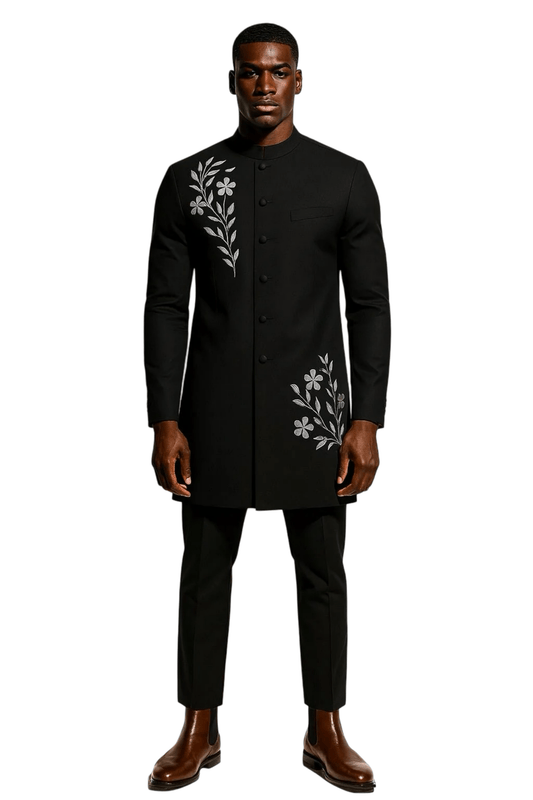 Noir Verdant Suit Jacket (Black) - CNOIR