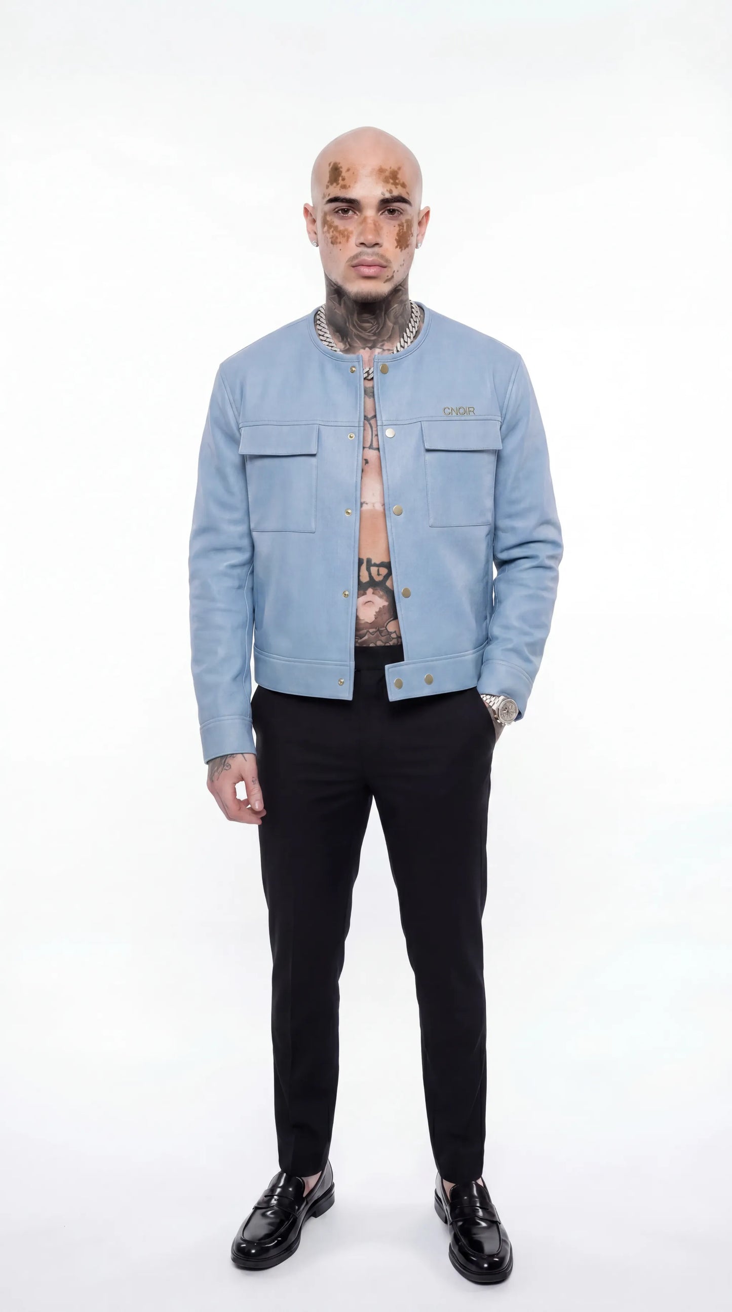Noir Box Frame Jacket