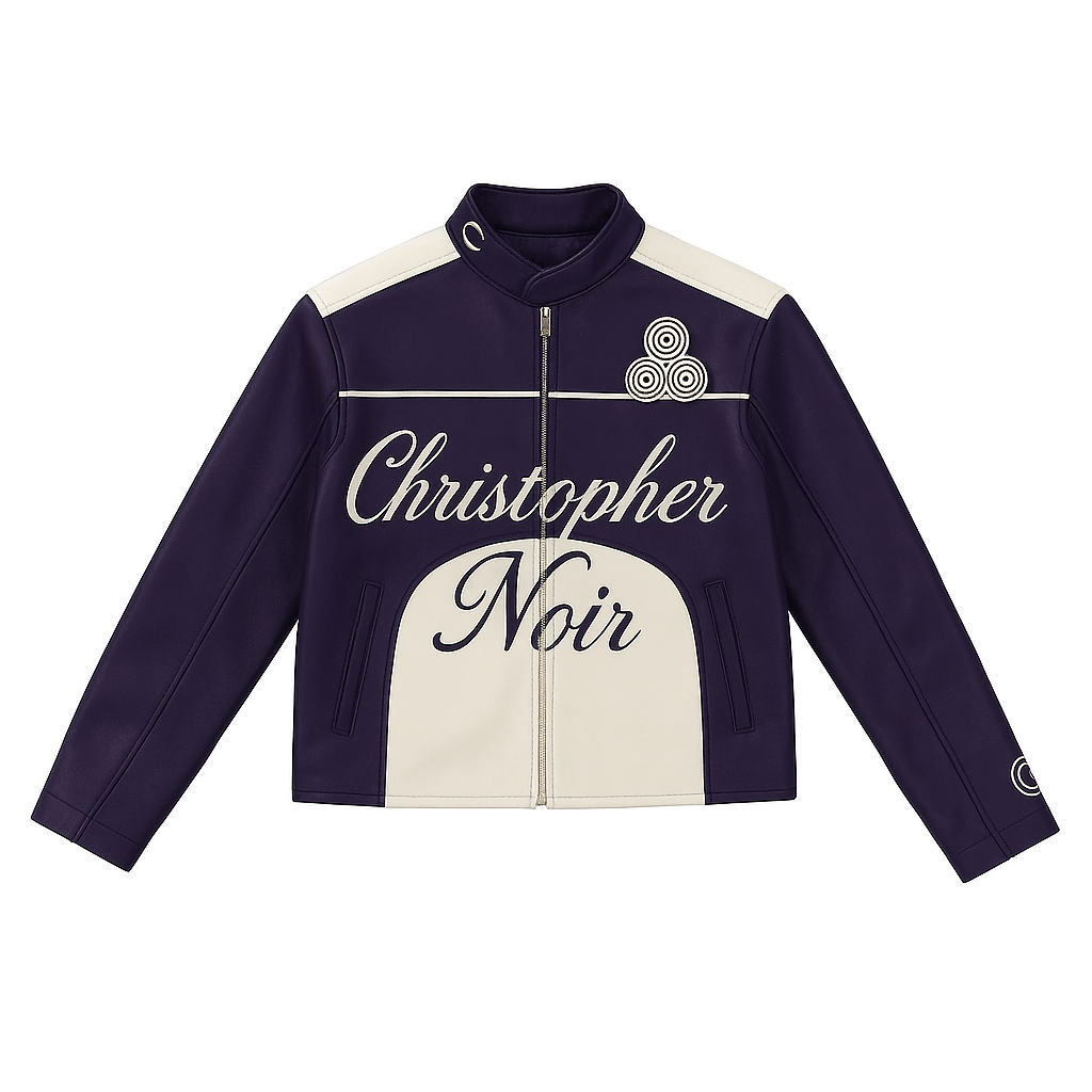 Original CNOIR Statement Biker Jacket (Unisex) - CNOIR