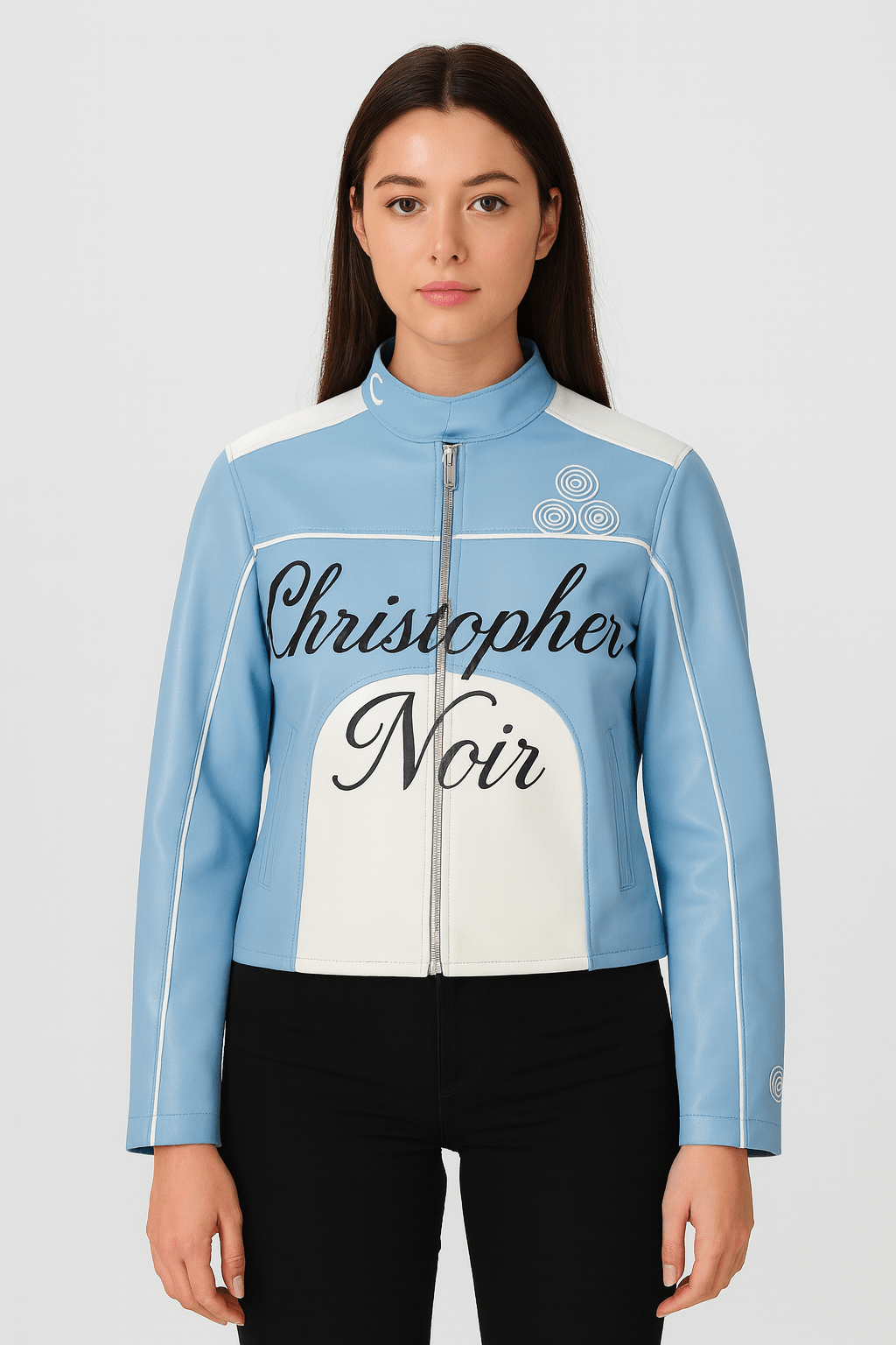 Original CNOIR Statement Biker Jacket (Unisex) - CNOIR