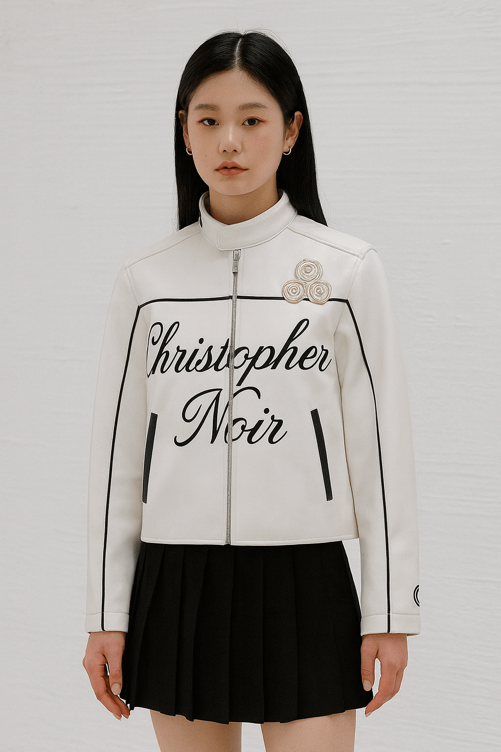 Original CNOIR Statement Biker Jacket (Unisex) - CNOIR