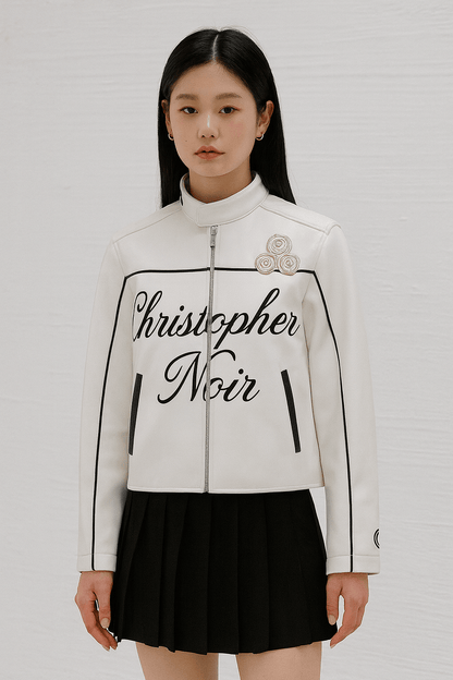 Original CNOIR Statement Biker Jacket (Unisex) - CNOIR